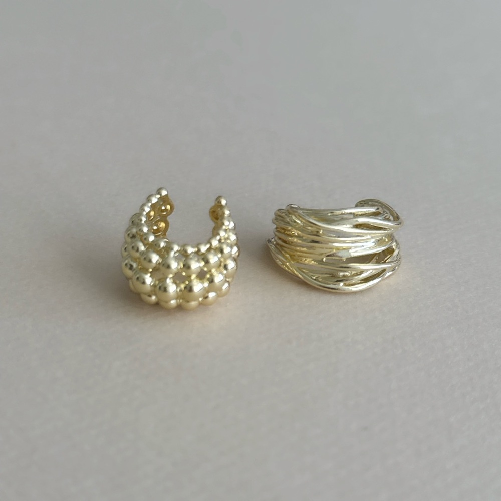 Cuff Earrings N1769 - Picture 4 of 5